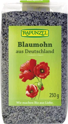 Produktbild von Rapunzel Bio Blaumohn 8x250g