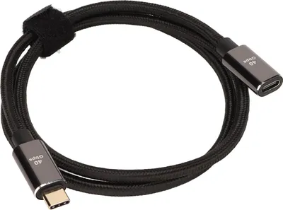 Zdjęcie produktu dla Kabel USB-C na USB-C, kabel USB 4.0 Type-C do transmisji danych dla Thunderbolt 4 PD, szybkie ładowanie 100 W, 40 Gbit/s, 8K, 60 Hz, przedłużacz Type-C, 80 cm