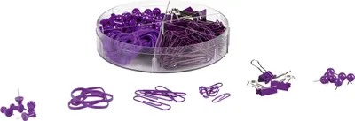 Produktbild von BRUNNEN Büro-Set 220-teilig purple 102064760