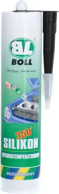 Immagine prodotto di BOLL Sigillante siliconico per alte temperature +350°C NERO 290ml