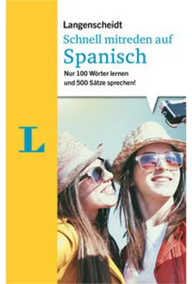 Produktbild von Langenscheidt Schnell mitreden auf Spanisch