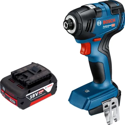 Obrázok produktu pre Akumulátorový vŕtací a príklepový skrutkovač Bosch GDR 18V-200 Professional 18 V, 200 Nm, bezkomutátorový + 1x akumulátor 5,0 Ah – bez nabíjačky