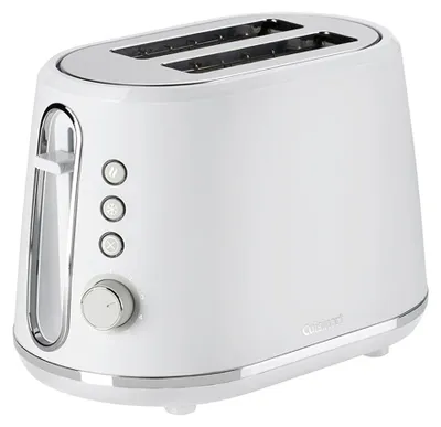 Produktbild von Cuisinart GRILLE-PAIN CPT780WE BLANC, 2 Scheibe(n), Weiß, Kunststoff, 1000 W, 300 mm, 190 mm