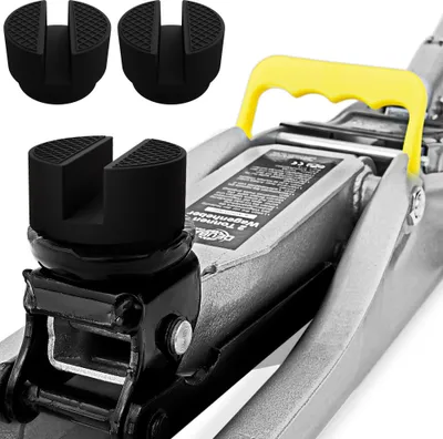 Produktbild von DEUBA® 3er Set Gummiauflage Wagenheber Universal Ø49mm Stahlverstärkung rutschfest Gummipad Wagenheberaufnahme Rangierwagenheber Stempelwagenheber
