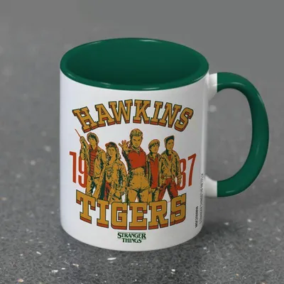 Produktbild von Stranger Things Tasse  Hawkins Tigers multicolor Standard