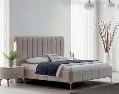 Produktbild von Moderner Nachttisch mit Stauraum und stilvollem Design