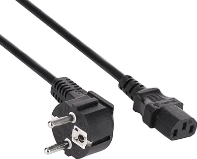 Produktbild von Akyga AK-PC-08C, 1,5 m, CEE 7/7, IEC C13, 250 V, 10 A