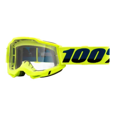 Produktbild von 100% Accuri II OTG Motocross Brille, gelb/schwarz, Einheitsgröße