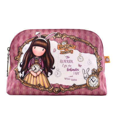 Produktbild von Reise-Toilettentasche Gorjuss Just one second Lachsfarben (29 x 17.5 x 10.5 cm)
