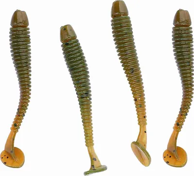 Obrázok produktu pre 50ks 5cm mäkké plastové rybárske návnady T chvostu červov návnady ryby Tackle príslušenstvo čierna