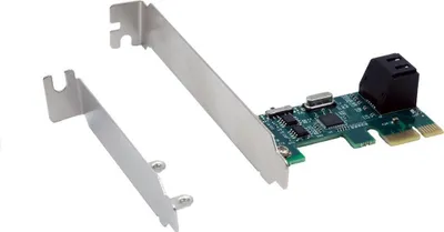 Image de EXSYS GmbH Contrôleur SATA 3 PCIe pour 2HDD, Asmedia ASM1061 (EX-3519)