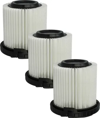 Produktbild von vhbw 3x Feinfilter kompatibel mit Kärcher 1.349-210.0, 1.349-300.0, 1.349-400.0, 1.349-100.0, 1.349-200.0 Staubsauger - Luftfilter Weiß