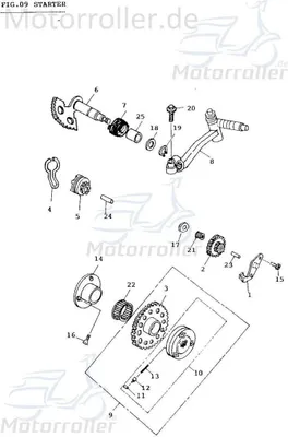 Produktbild von Adly Senkkopfschraube M6x16mm Scoody 50 2 Roller 50ccm 2Takt Motorroller.de Senkschraube Senkkopf-Schraube Senk-Schraube Minarelli liegend Scooter