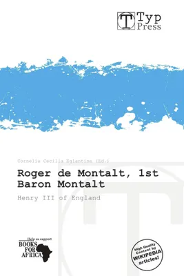 Produktbild von Roger De Montalt 1St Baron Mon