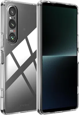 Produktbild von Conie Silikon Schutzhülle für Sony Xperia 1 VI Tasche klar Case Cover Bumper Hülle durchsichtig in transparent