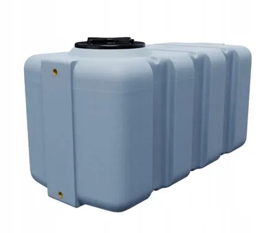 Obrázok produktu pre Šedá plastová nádrž 200l na vodu, schválená PZH 100x48x51 cm