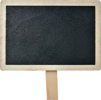 Obrázek produktu pro Clayre & Eef Křídová tabule 8x2x8 cm Černé dřevo