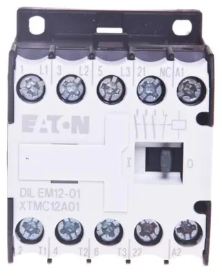 Produktbild von Eaton Leistungsschütz DILEM12-01 230V50HZ 240V60HZ 400V