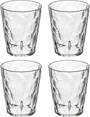 Produktbild von Trinkglas 250 ml 4er-Set CLUB No. 1 Koziol