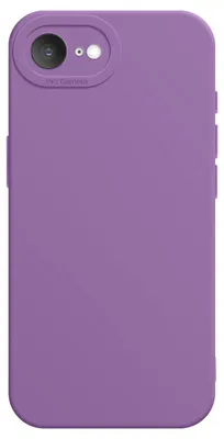 Produktbild von Avizar, Silikonhülle mit erhöhtem Kamerarand für Apple iPhone 17e, Violett