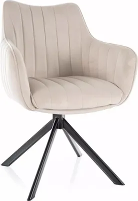 Produktbild von Drehstuhl OTO 1 - beige / schwarz