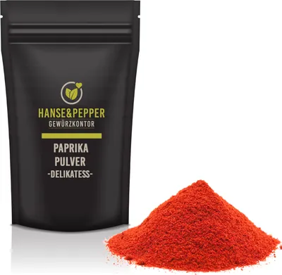 Produktbild von 1kg Paprika Pulver mild 120A Delikatess Paprikapulver Delikates Spitzenqualität Edelsüss - Taste Line Serie