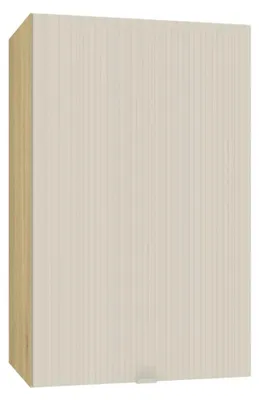 Productafbeelding van Keukenwandkast 45 cm - Beige, mat - Modulaire keuken - Keuken kast - Universele frontmontage