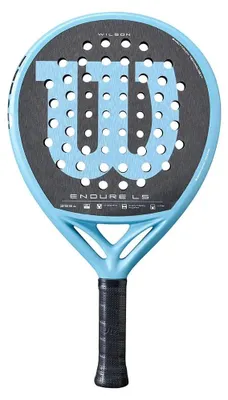 Immagine prodotto di Racchetta da padel Wilson Endure Ls V1 - Nero / Azzurro  | Taglia: TAGLIA UNICA