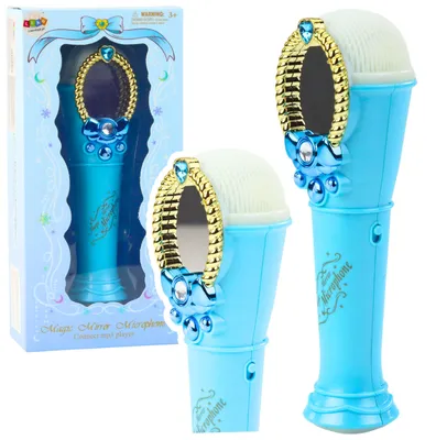Immagine prodotto di Specchio magico con microfono USB Mp3 luci suoni blu