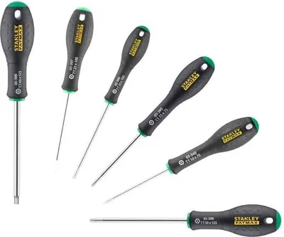 Immagine prodotto di Set di cacciaviti Torx STANLEY FATMAX, 6 pezzi, T10-T40, acciaio al cromo-vanadio