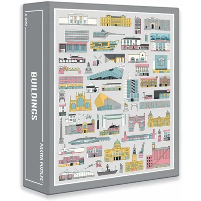 Produktbild von CLOUDBERRIES Puzzle-Gebäude 500 Teile
