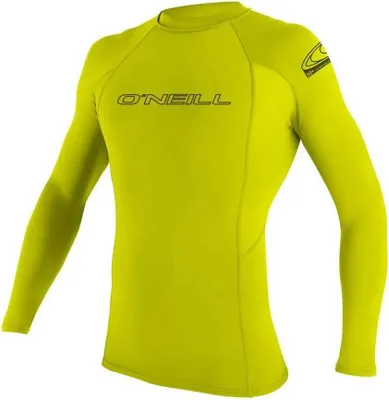 Produktbild von O´neill Wetsuits Basic Skins Crew Langarm-rashguard Grün S Herren,Damen Grün S
