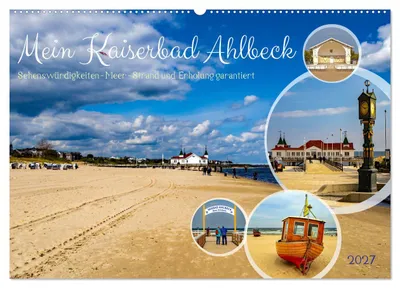 Produktbild von Mein Kaiserbad Ahlbeck (Wandkalender 2027 DIN A2 quer), CALVENDO Monatskalender