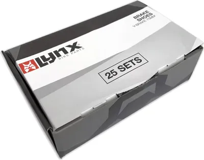 Zdjęcie produktu dla Szczęki hamulcowe Lynx V-Brems 70 mm czarne 25 zestawów