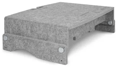 Produktbild von BakkerElkhuizen Q-riser 110 Circular 43,2 cm (17 Zoll) Grau