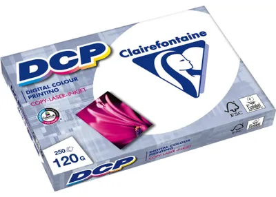 Produktbild von Clairefontaine DCP 120 g A 4 250 Blatt satiniert