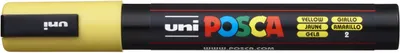 Productafbeelding van UNIBALL 96082000 Whiteboardmarker uni POSCA, lijndikte: 1,8-2,5 mm, kleur: geel – voordelige set van 6 stuks