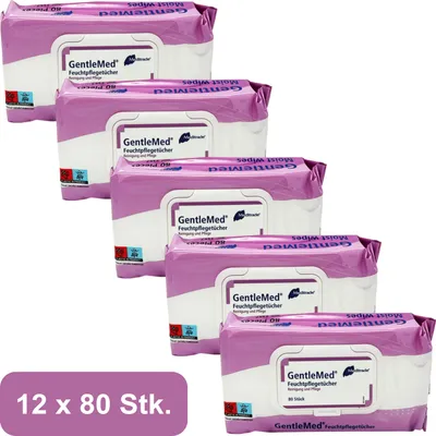 Produktbild von Meditrade - Feuchtpflegetücher - Reinigung und Pflege - 12x80Stk.