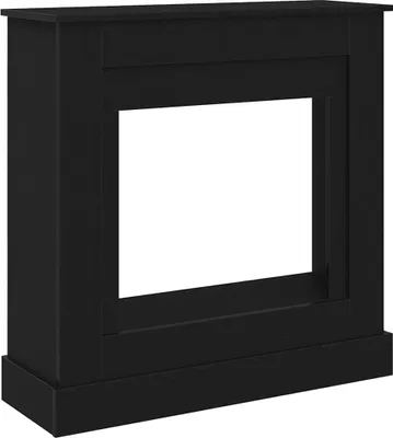 Zdjęcie produktu dla Obudowa kominka Czarny dąb 90x30x90 cm Drewno klejone