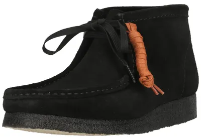 Produktbild von Clarks Originals Schnürschuhe Wallabee Boot mit atmungsaktiver Eigenschaft 1219 Black Sde 45