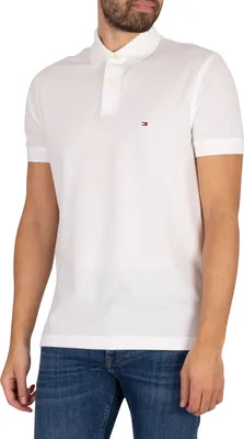 Produktbild von Tommy Hilfiger Herren Das 1985er reguläre Poloshirt, Weiß L