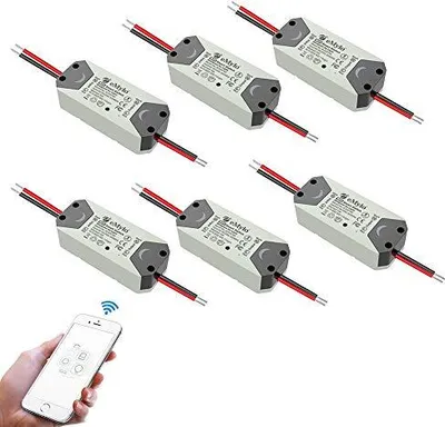 Produktbild von WLAN-Schalter für Beleuchtung und Geräte, 10A AC90-250V, kompatibel mit Alexa Google Home IFTTT, App & Timer