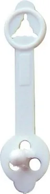 Produktbild von Briefknopf Beta 30mm VE=10x100 Stück weiß