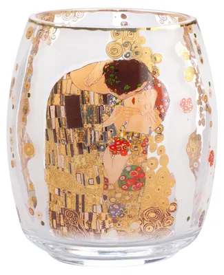Produktbild von Goebel Gustav Klimt - Der Kuss Windlicht