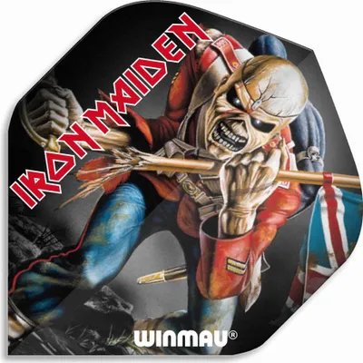 Image de Winmau Rhino Iron Maiden The Trooper Standard Flights