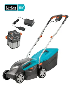 Produktbild von Gardena Akku-Rasenmäher Set PowerMax Li-18/32
