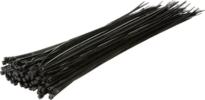 Produktbild von LogiLink Kabelbinder 400 x 4.4 mm Nylon schwarz