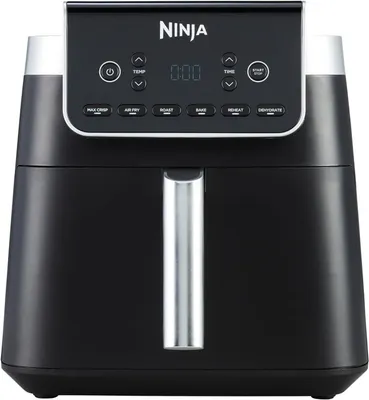Produktbild von NINJA Heißluftfritteuse MAX PRO 6in1 Airfryer Heissluftfritteuse XXL 6,2L Fritteuse 60mi Timer, 2000,00 W, Friteuse Heißluftfritteuse Fettfrei