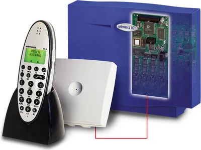 Produktbild von Elmeg DECT 400 Mobilteil, Rufnummernanzeige, Freisprechfunktion, DECT
