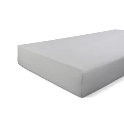 Produktbild von Walra Spannbettuch Jersey Stretch Grau - 80x200/210 cm